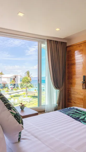 ดีลักซ์วิลล่าริมทะเล เตียงเดี่ยว 2 เตียง