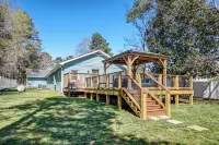 Luxe 6-BDRM Ranch  Gazebo & Movie Nights Hotels near Lake Wheeler Rd
