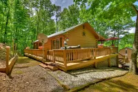 Golden Fire Pit Haven - Hot Tub, WiFi, Retreat Hotels in Gilmer County
