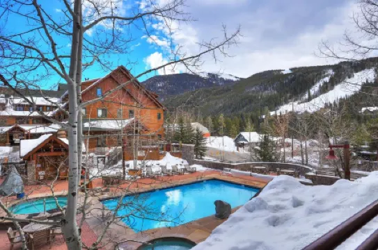 Expansive Private Deck and Heated Pool - Charming Mountain Haven