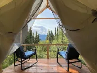 Alpenglow Luxury Camping - Mountain view