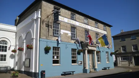 The Bell Hotel, Saxmundham Отели в г. Литл Глемхем