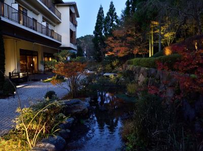 庭 湯の花温泉　京YUNOHANA RESORT 翠泉の写真