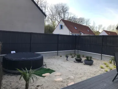 Villa Fétuque Crin d'Ours à Merlimont Отели в г. Мерлимон