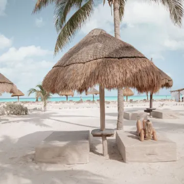 Blue Holbox Beach Front