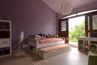 Las Terrenas Front Beach and Garden Villa with Private Staff