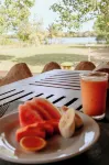 Saffron Lake Yala - breakfast