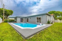 海灘附近帶私人泳池和燒烤區的四居室別墅