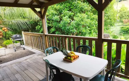 Private bungalow "Le petit K'banon" nature view Отели в г. Ле Франсуа