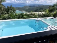 Virgin Island Villa Suite, View, Private Pool & Hot Tub!