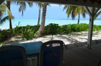 Beachfront large one bedroom studio, adjoining studio can be added to make 2/2.