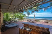 7 Bedroom Luxury Oceanfront Villa on South End of Jaco Beach
