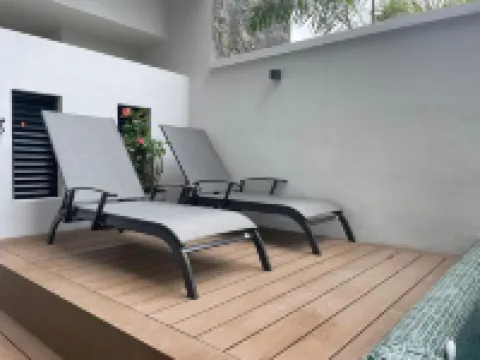 ACROSS THE STREET FROM OCEAN! Stunning Condo with Private Pool/patio