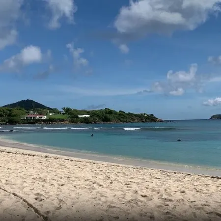 Sapphire Beach only steps away!