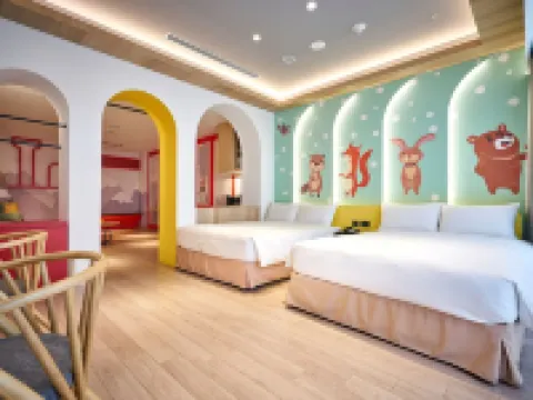 棒棒積木ホテル 嘉義空港周辺のホテル