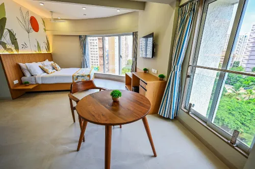 Indie Stays Studios, Chembur - Mountain View