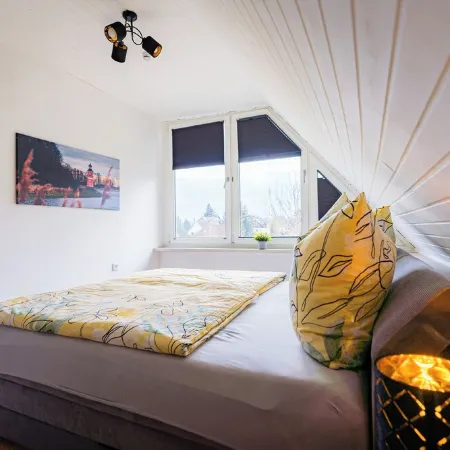 "Augustus" vacation apartment in Radebeul, for 4 guests, 75m², with terrace and fireplace