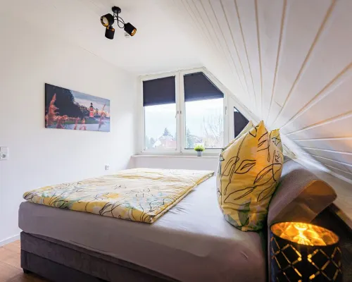 "Augustus" vacation apartment in Radebeul, for 4 guests, 75m², with terrace and fireplace Hotels in Radebeul