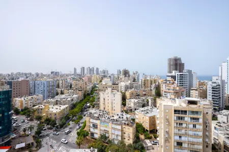 Netanya Seaside High-Rise Apartment by Sea N' Rent