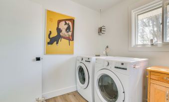 Deck and Scenic Views Lakefront Cottage in Hale!