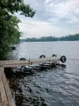 Peaceful 2-bedroom cabin in Elcho on Lower Post Lake.