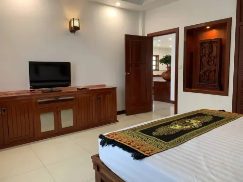 Private Bungalows with direct access to private beach and peaceful garden.