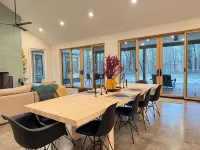 4-bedroom cabin in nice Coloma with fitness room, AC, WiFi