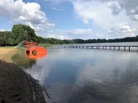 Quiet vacation home in the center of Lübz Mecklenburg Lake District Carport harbor Hoteles en Lübz