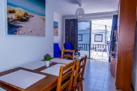 Suitable. Deep beach, a few meters from the beach.