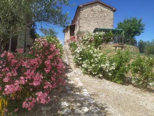 Ancient Borgo restored on top of the hill (Fuoco)