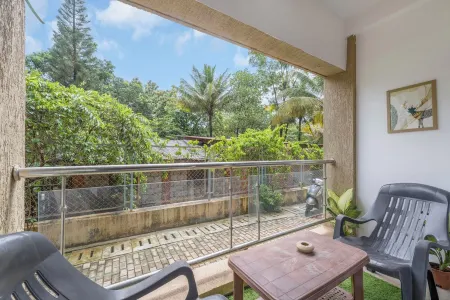 2bhk Luxurious flat Leo near Beach @Anjuna Vagator Отели рядом с достопримечательностью «Анжуна Бич»