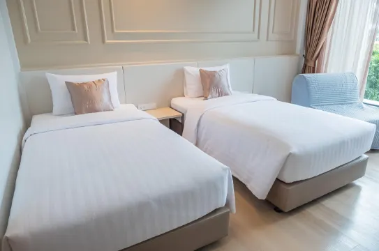 ห้องดีลักซ์ทวินวิวสวน