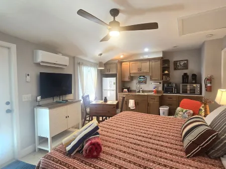 An Island Getaway at Palm Tree Villas Отели в г. Холмс Бич