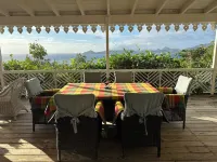 Private, Secluded Villa with Panoramic Caribbean Sea and Nevis Peak Views. Hotels in Cliftons