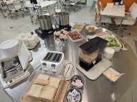 安山市安克工人酒店 - 早餐