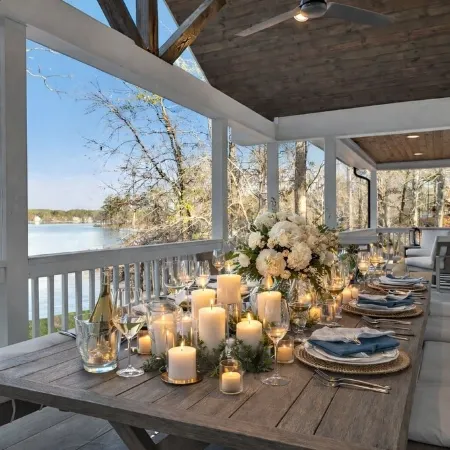 Private Lakefront Retreat with SpaCruzzi, Fire Pit and Serene Views