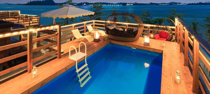 Muan Party Nine Pension 務安のホテル
