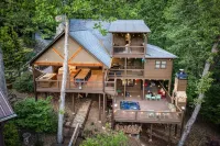 Heated Pool Mtn Views Sleeps 20 Game Room - Jacuzzi