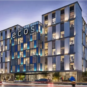Ecos Dubai Hotel at Al Furjan 鄰近杜拜阿勒馬克圖姆國際機場的酒店