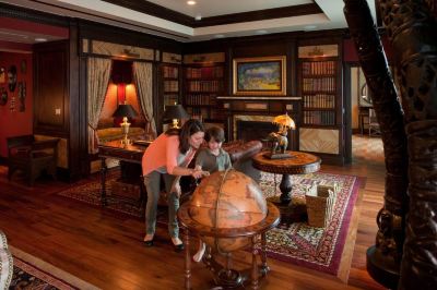 共有エリア ディズニーランド ホテル アナハイム ロサンゼルスの写真