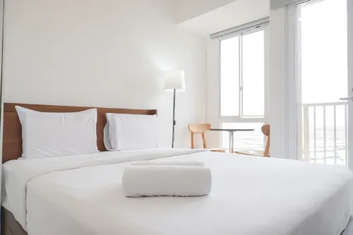 Tranquil Stay Studio with Sea View at Tokyo Riverside Pik 2 Apartment by Travelio
