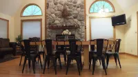 Luxury & Tranquility on 8 Acres Bordering Brush Creek! Secluded 3-Level Home.
