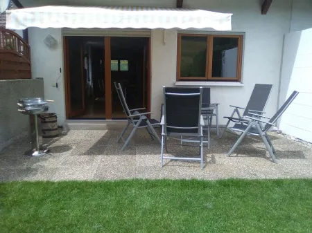 House right on the edge of the forest, right at the foot of the Black Forest