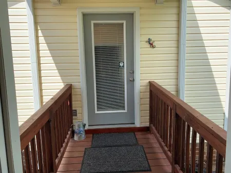 Country setting guesthouse.