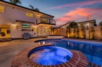 Luxury Coastal Villa with Private Pool, Spa, Salon!  Sleeps 24!