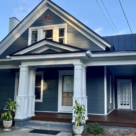 Southern Porch Charmer - Walk to Downtown Main Street and Waterfront!