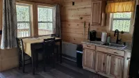 Moose Cabin: Charming 2-bedroom cabin with WiFi, AC in relaxing Sebec