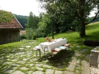 Old farm in a secluded location