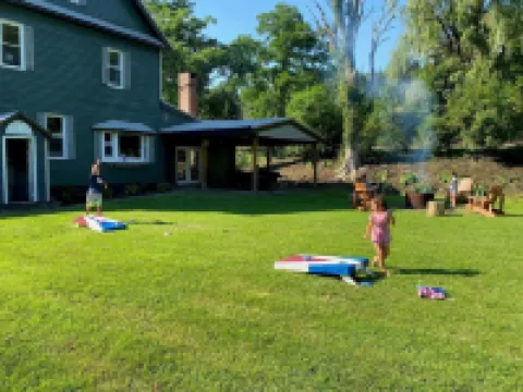 Spacious PA Wilds Getaway! Water views, firepit w/ covered patio