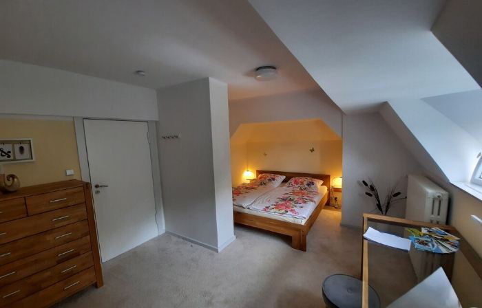 Vacation apartment in Heidesee nature park, lake-rich surroundings, family-friendly